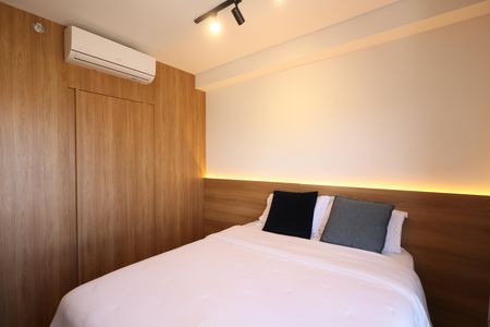 Quarto - Sala  de kitnet/studio para alugar com 1 quarto, 25m² em Brooklin, São Paulo