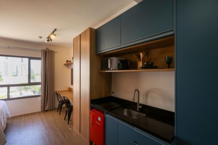 Studio para alugar com 25m², 1 quarto e sem vagaCozinha
