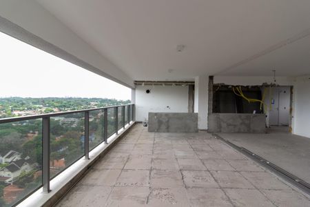 Varanda de apartamento à venda com 3 quartos, 166m² em Campo Belo, São Paulo