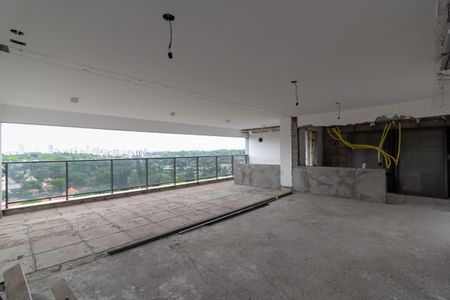 Sala de apartamento à venda com 3 quartos, 166m² em Campo Belo, São Paulo