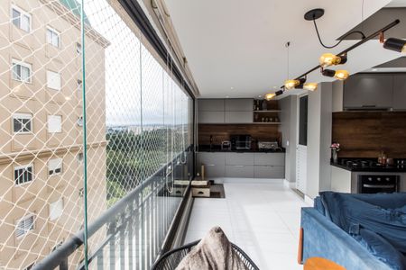 Varanda gourmet de apartamento à venda com 3 quartos, 92m² em Alphaville Empresarial, Barueri