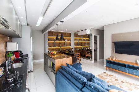 Sala de apartamento à venda com 3 quartos, 92m² em Alphaville Empresarial, Barueri