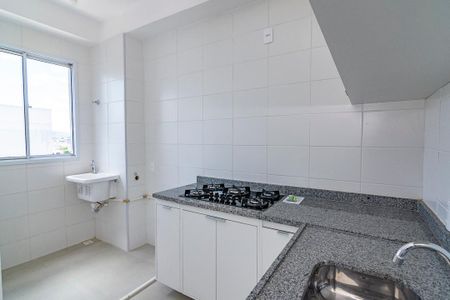 Cozinha de apartamento para alugar com 2 quartos, 48m² em Palmeiras, Belo Horizonte