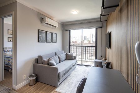 Sala de apartamento para alugar com 1 quarto, 27m² em Perdizes, São Paulo