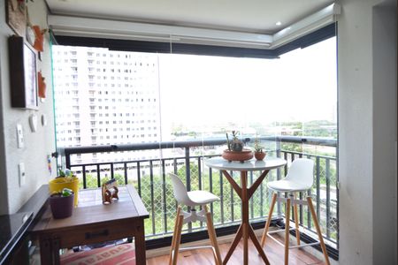 Varanda gourmet de apartamento à venda com 2 quartos, 70m² em Campestre, Santo André