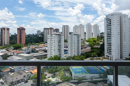 Varanda da Sala de apartamento à venda com 3 quartos, 121m² em Vila Sofia, São Paulo