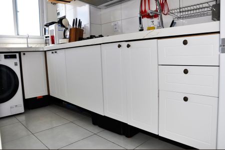 Apartamento para alugar com 44m², 2 quartos e 1 vaga Apartamento para alugar com 44m², 2 quartos e 1 vagaDetalhe - Cozinha Americana