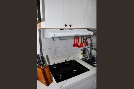 Apartamento para alugar com 44m², 2 quartos e 1 vaga Apartamento para alugar com 44m², 2 quartos e 1 vagaDetalhe - Cozinha Americana