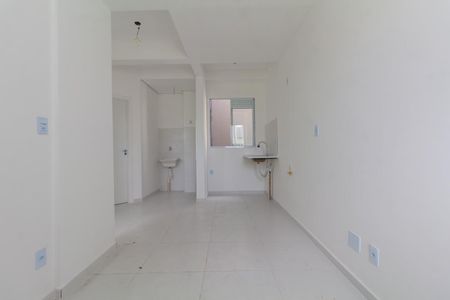 Sala, Cozinha e área de serviço de apartamento para alugar com 2 quartos, 36m² em Cidade Patriarca, São Paulo