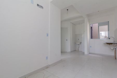 Sala, Cozinha e área de serviço de apartamento para alugar com 2 quartos, 36m² em Cidade Patriarca, São Paulo