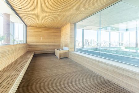 Studio para alugar com 30m², 1 quarto e sem vaga Studio para alugar com 30m², 1 quarto e sem vagaSaúna