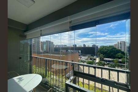 Studio para alugar com 30m², 1 quarto e sem vaga Studio para alugar com 30m², 1 quarto e sem vagaVaranda