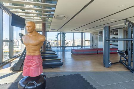 Studio para alugar com 30m², 1 quarto e sem vaga Studio para alugar com 30m², 1 quarto e sem vagaÁrea comum - Academia