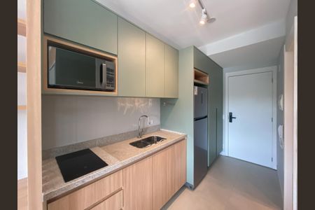 Studio para alugar com 30m², 1 quarto e sem vaga Studio para alugar com 30m², 1 quarto e sem vagaCozinha