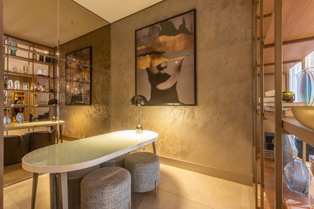 Studio para alugar com 30m², 1 quarto e sem vaga Studio para alugar com 30m², 1 quarto e sem vagaHall social