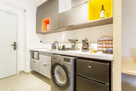 Studio à venda com 29m², 1 quarto e sem vagaCozinha