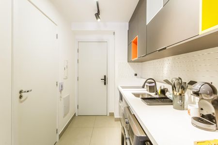 Studio à venda com 29m², 1 quarto e sem vagaCozinha