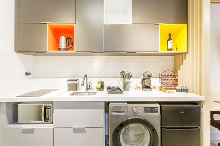 Studio à venda com 29m², 1 quarto e sem vagaCozinha