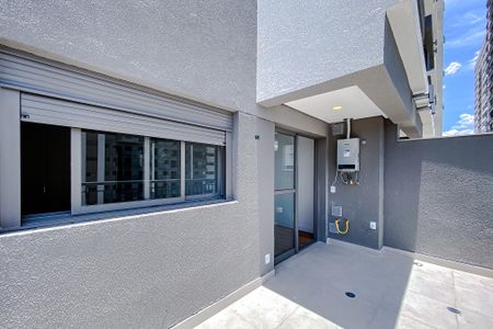 Varanda da Sala de apartamento à venda com 1 quarto, 40m² em Quarta Parada, São Paulo