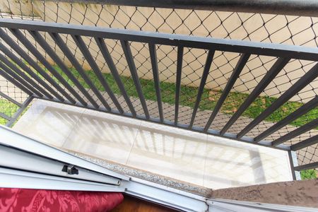 Varanda da Sala de apartamento à venda com 2 quartos, 43m² em Vila Progresso (zona Leste), São Paulo