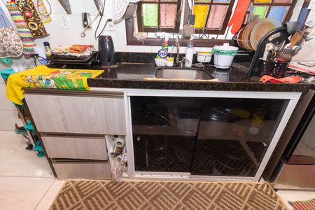 Casa para alugar com 110m², 3 quartos e sem vagaDetalhe da cozinha