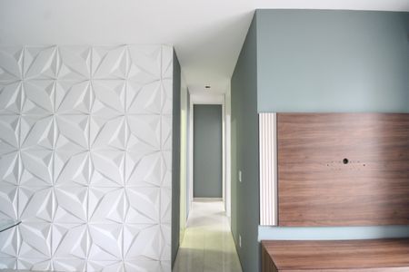 Sala - Corredor de apartamento para alugar com 3 quartos, 59m² em Taquara, Rio de Janeiro