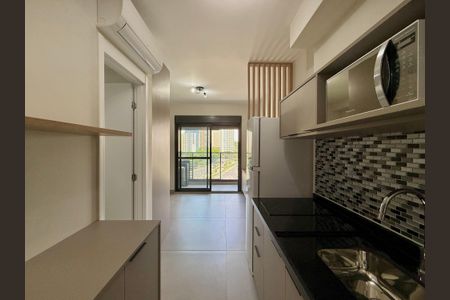 Studio à venda com 25m², 0 quarto e sem vagaCozinha 