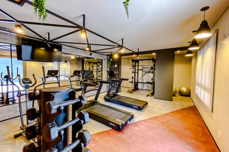 Studio para alugar com 34m², 1 quarto e sem vagaÁrea comum - Academia