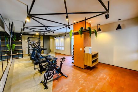 Studio para alugar com 34m², 1 quarto e sem vagaÁrea comum - Academia