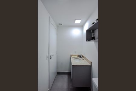 Banheiro de kitnet/studio à venda com 1 quarto, 34m² em Ipiranga, São Paulo