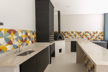 Apartamento para alugar com 35m², 2 quartos e sem vaga Apartamento para alugar com 35m², 2 quartos e sem vagaÁrea comum - Churrasqueira