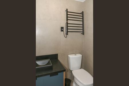 Banheiro da Suíte de apartamento para alugar com 1 quarto, 24m² em Pompeia, São Paulo