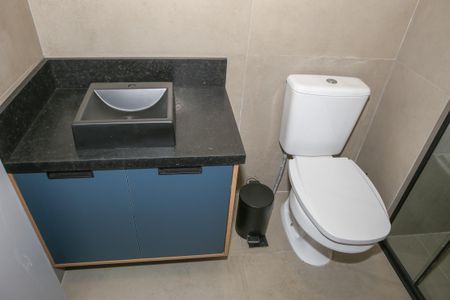 Apartamento para alugar com 24m², 1 quarto e sem vagaBanheiro da Suíte