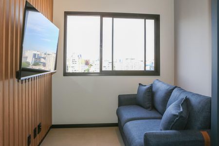 Sala de apartamento para alugar com 1 quarto, 24m² em Pompeia, São Paulo