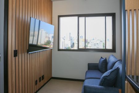 Sala de apartamento para alugar com 1 quarto, 24m² em Pompeia, São Paulo