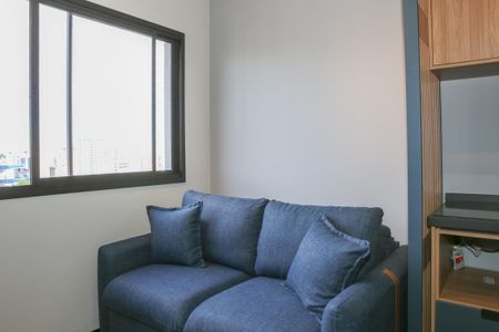 Sala de apartamento para alugar com 1 quarto, 24m² em Pompeia, São Paulo