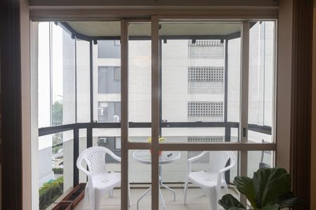 Varanda da Sala de apartamento à venda com 2 quartos, 82m² em Vila Nova Conceição, São Paulo