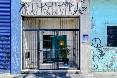 Studio para alugar com 25m², 1 quarto e sem vagaFachada - Plaquinha