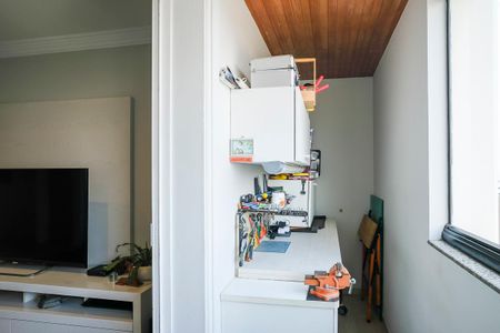 Apartamento à venda com 260m², 4 quartos e 4 vagasVaranda da sala de TV