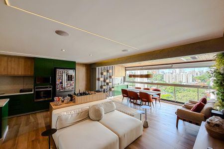 Sala de apartamento para alugar com 2 quartos, 101m² em Chácara Klabin, São Paulo