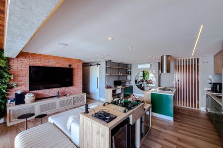 Sala de apartamento para alugar com 2 quartos, 101m² em Chácara Klabin, São Paulo