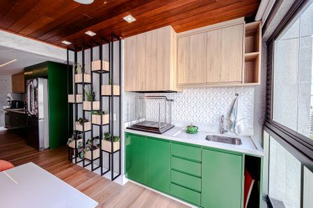 Varanda da Sala de apartamento para alugar com 2 quartos, 101m² em Chácara Klabin, São Paulo