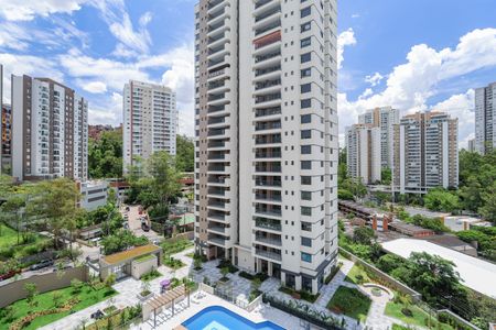Vista da Varanda da Sala de apartamento à venda com 2 quartos, 60m² em Vila Andrade, São Paulo