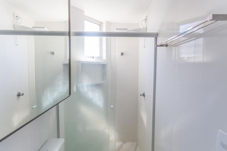 Banheiro da Suíte de apartamento à venda com 2 quartos, 63m² em Funcionários, Belo Horizonte