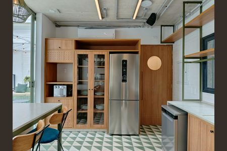 Studio para alugar com 20m², 1 quarto e sem vagaSalão de festas - rooftop