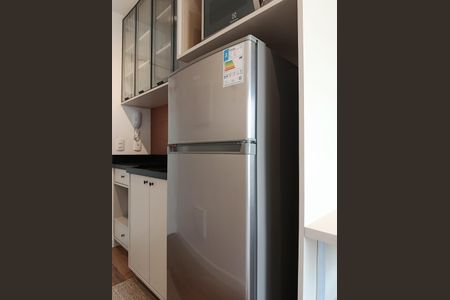 Cozinha de kitnet/studio para alugar com 1 quarto, 20m² em Pinheiros, São Paulo