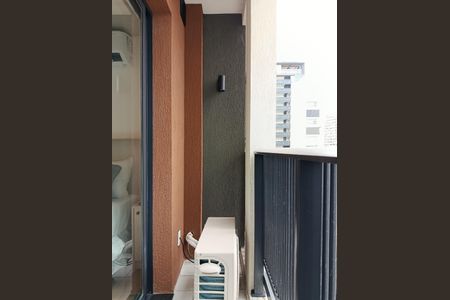 Varanda de kitnet/studio para alugar com 1 quarto, 20m² em Pinheiros, São Paulo