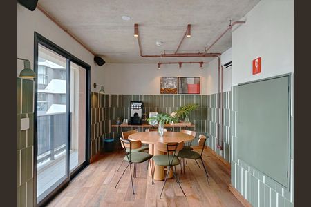 Studio à venda com 22m², 1 quarto e sem vagaEspaço convivência - rooftop