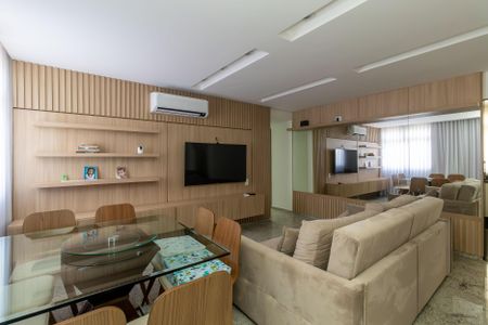 Sala de apartamento para alugar com 3 quartos, 98m² em Castelo, Belo Horizonte