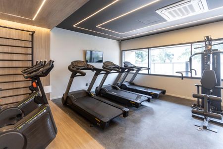 Studio para alugar com 26m², 1 quarto e sem vaga Studio para alugar com 26m², 1 quarto e sem vagaAcademia